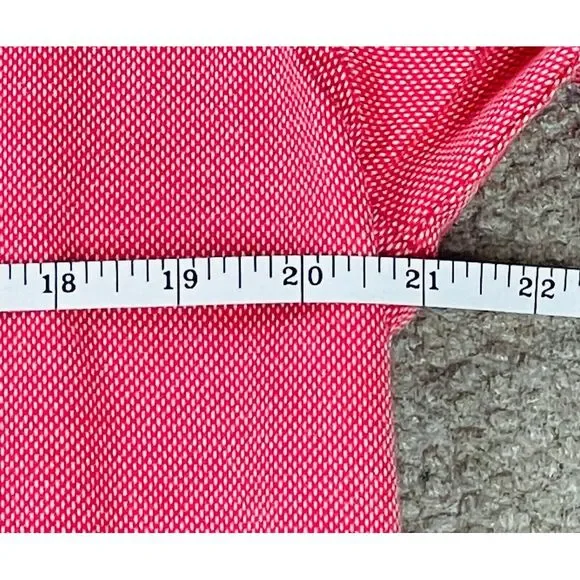 Peter‎ Millar Vintage Men's Button Up Short Sleeve Golf Polo Shirt Size L - Picture 11 of 12